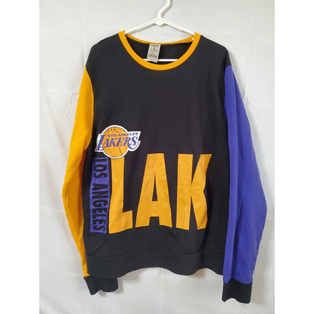 NBA Hardwood Classic Los Angeles Lakers Retro Graphic Sweatshirt Men's Size XL